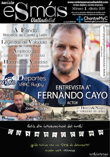 Fernando Cayo, portada de la revista eSmás