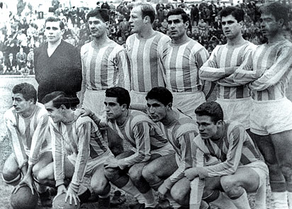 En 1963 el Valladolid consigue el 4º puesto en la 1º División de la  Liga de Fútbol 