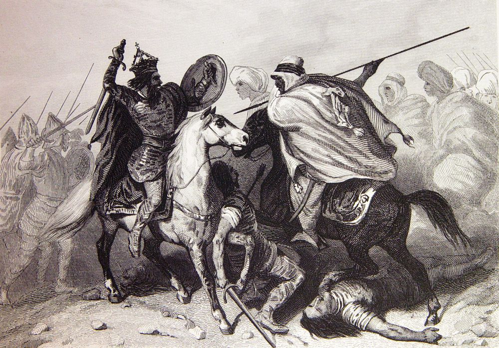 La invasión musulmana en Valladolid.
